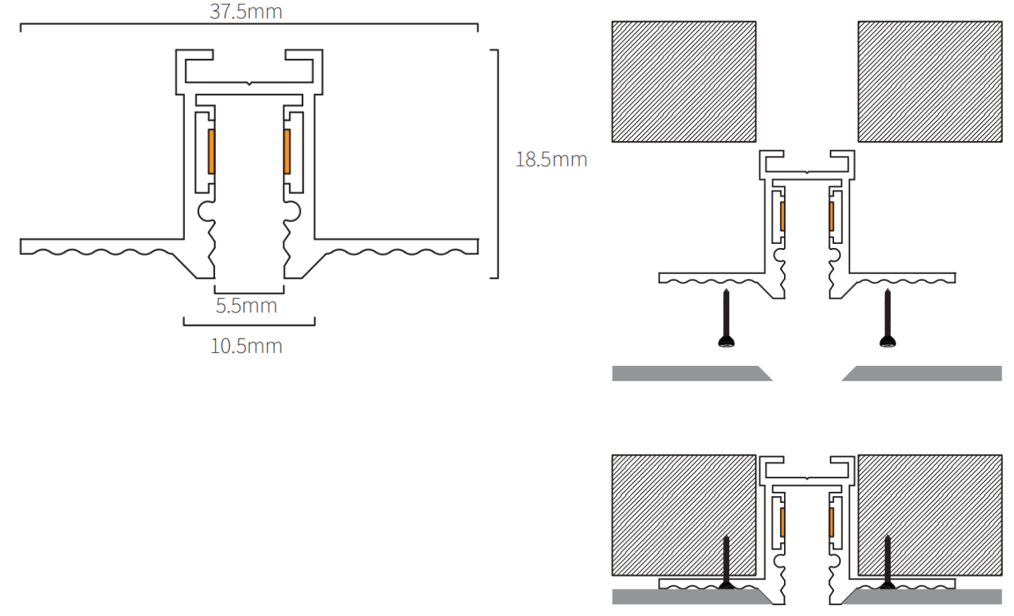 Batch Ash Track 2M UN5-E-2M