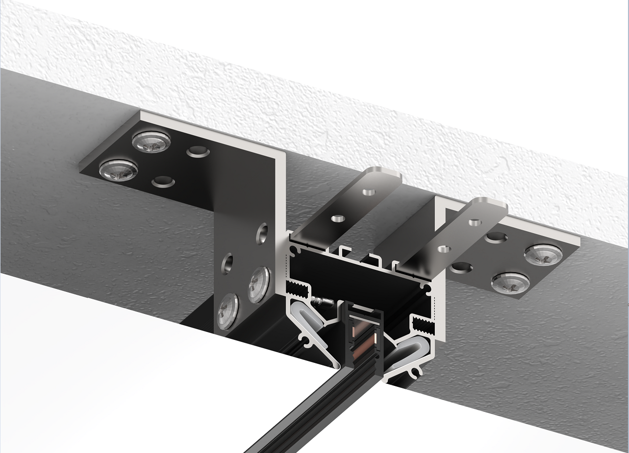Ceiling Soft Film Track 1M UN5-RM-1M