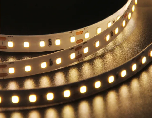 24V Long Run 2835 LED Strip Light 120D 8-10mm No Voltage Drop