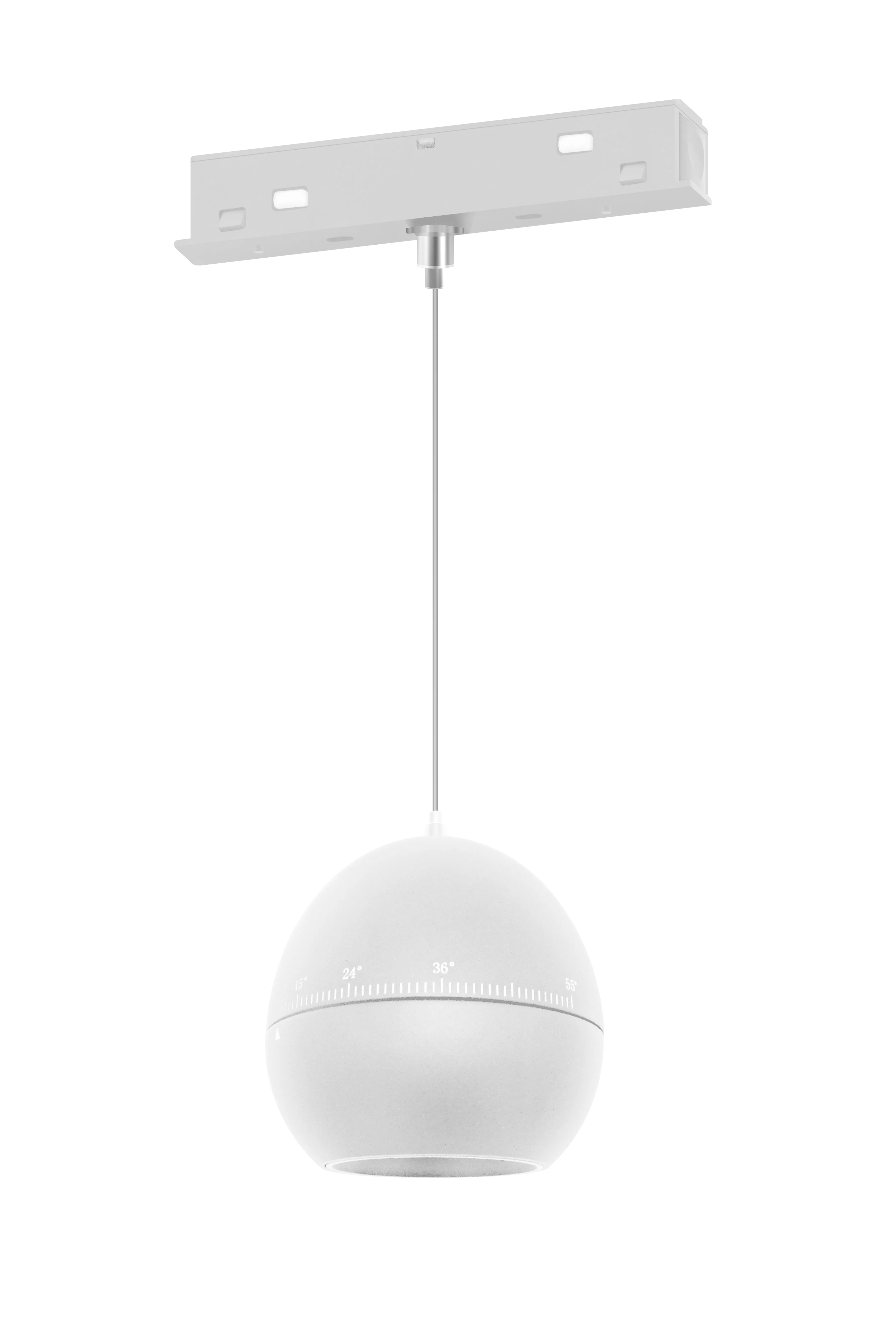 Circular Focusing Chandelier HS26-CXDYT100 - 12W - CXDYT100 白