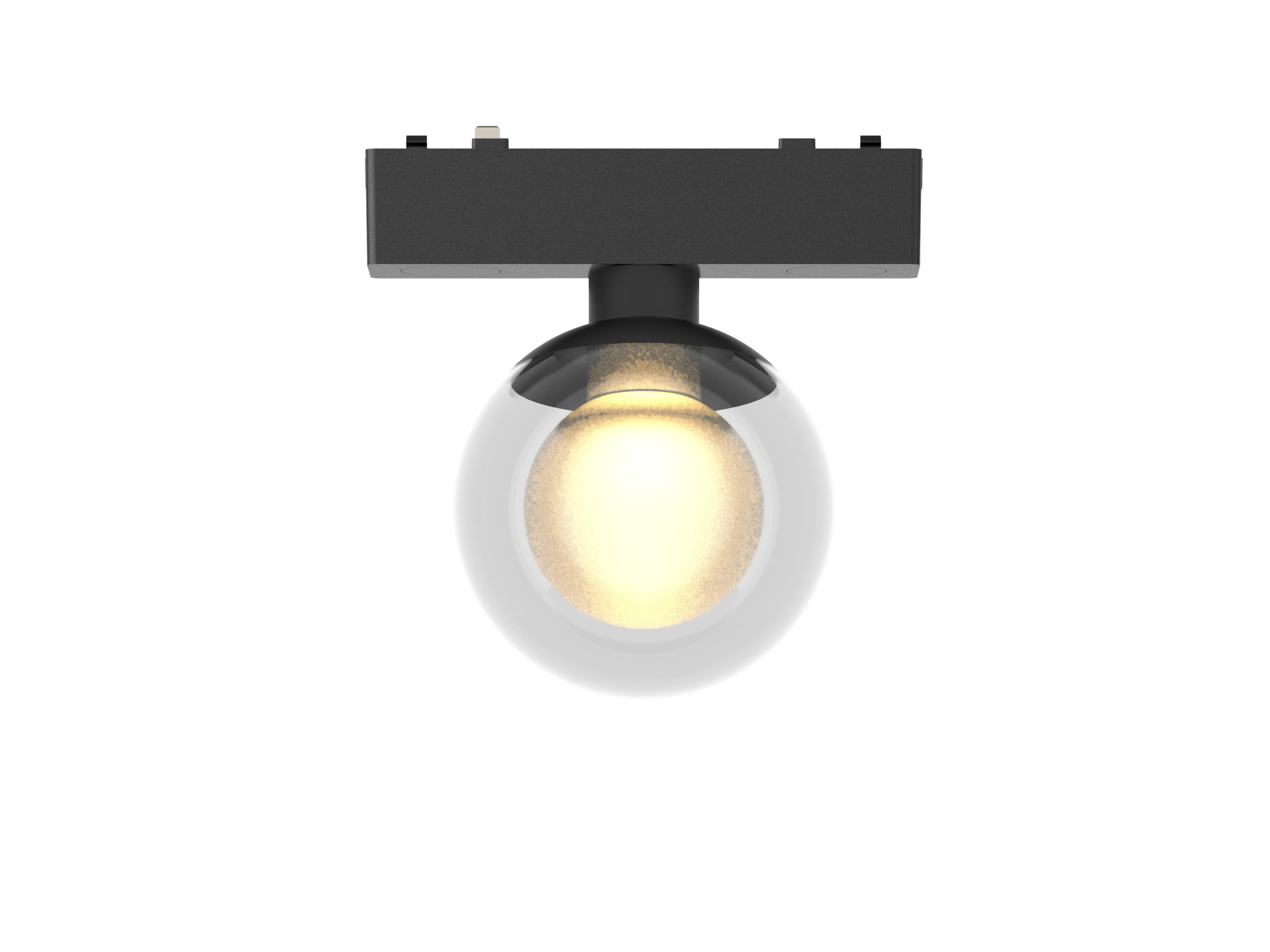 Double Layered Glass Ball MT26-B80 - 6W - 黑