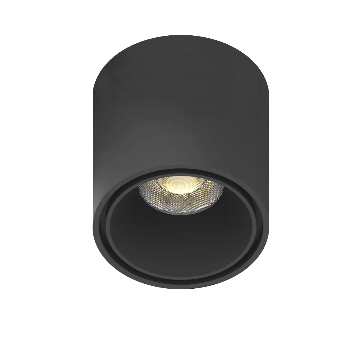 Circular Spotlight MT26-Y62 - 6W - 黑 1