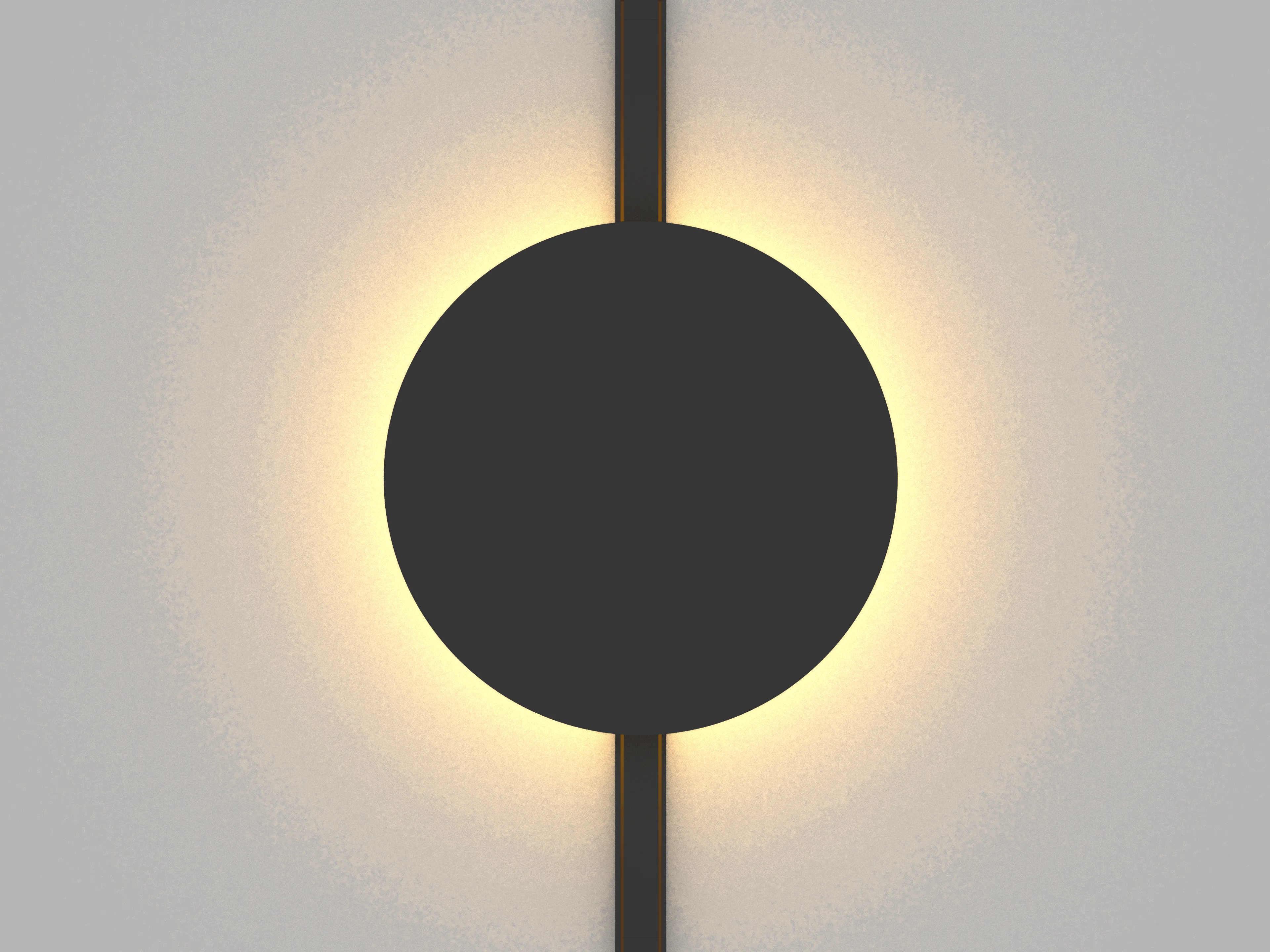 Eclipse Wall Lamp MT26-YSBD - 9W - 黑