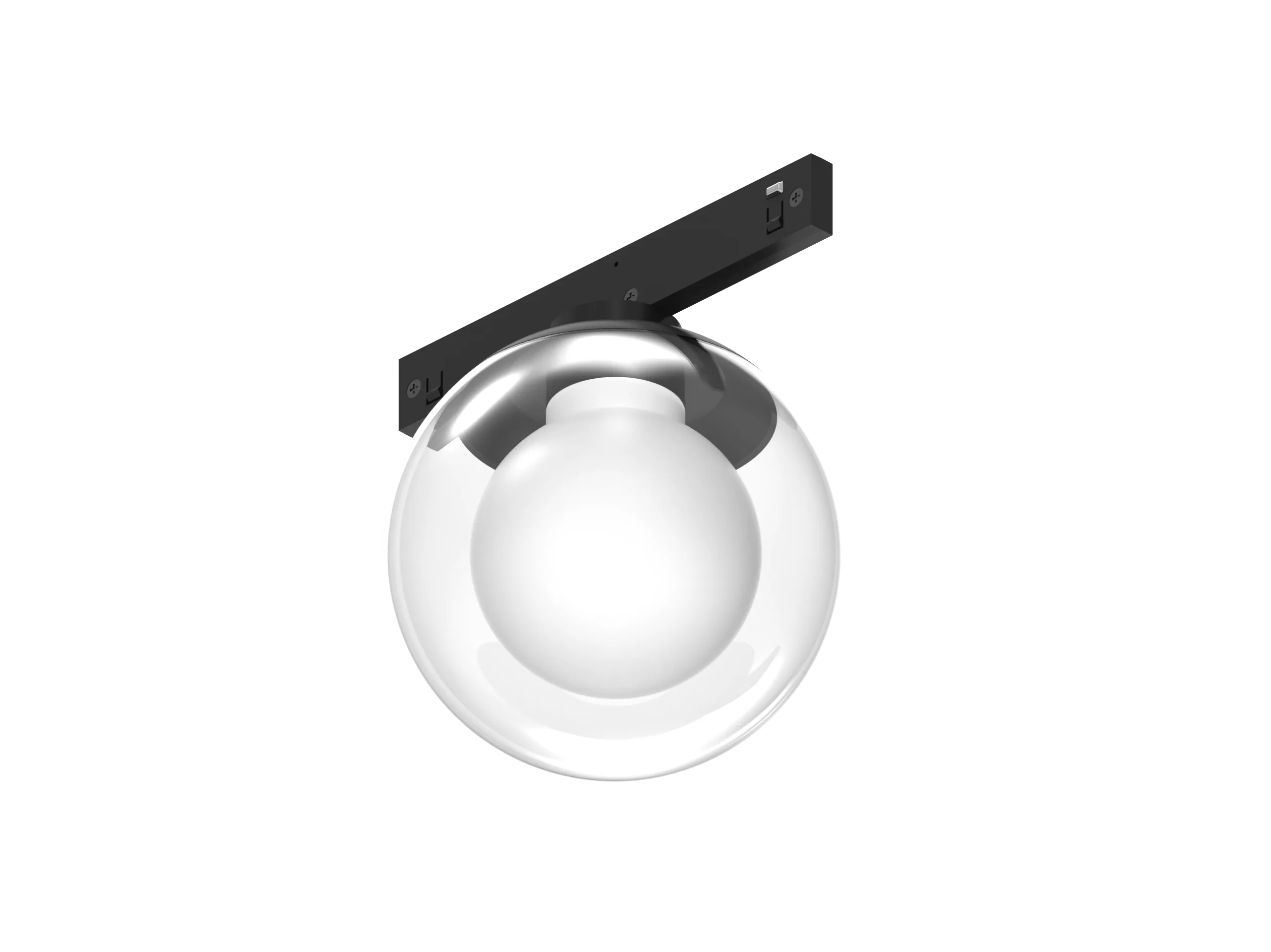 Frosted Glass Ball UN5-B80 - 6W - 1 1