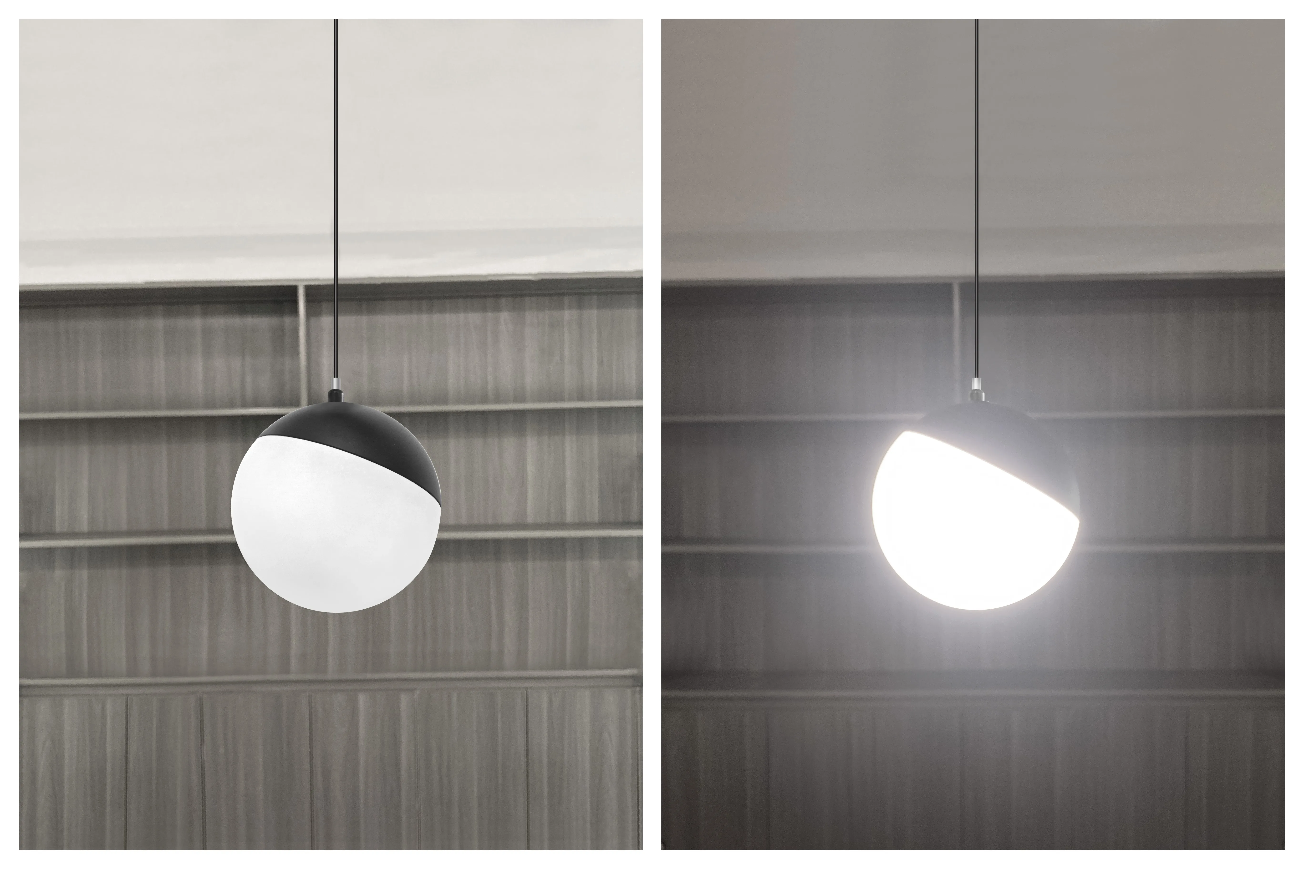 Hoisting-Round Soft Light HS26-CXD100F - 7W - 吊灯-100F-2